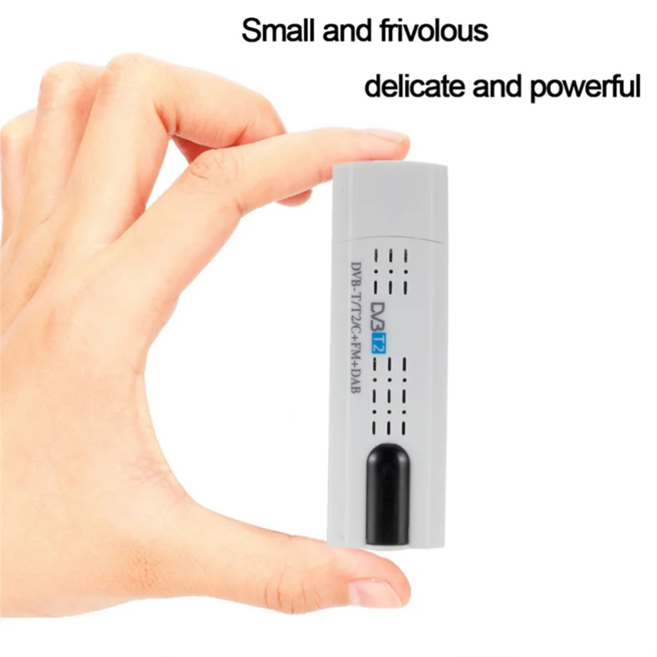 Digital Satellite DVB T2 USB 2.0 TV Stick Tuner With Antenna Remote HD USB TV Receiver DVB-T2/DVB-T/DVB-C/FM/DAB USB TV Stick