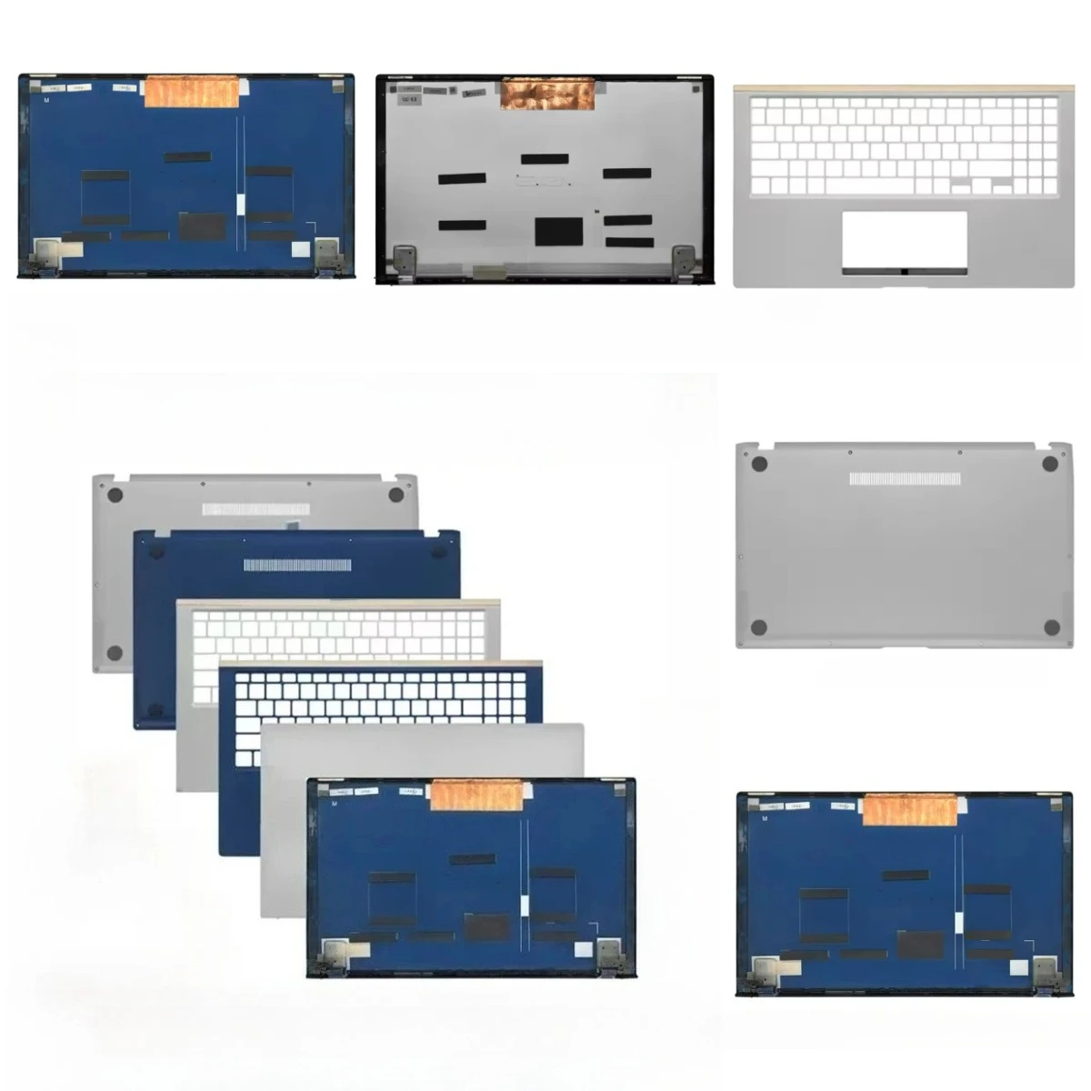 Original suitable for  ZenBook 15 UX533 UX534 UX535 laptop LCD screen back cover, top palm support, bottom cover ABCD Cover