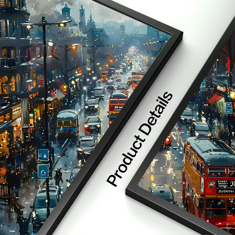 أمستردام اسطنبول البندقية مدينة لندن السفر المشارك المشهد قماش اللوحة طباعة غرفة لغرفة المعيشة ديكور المنزل بدون إطار