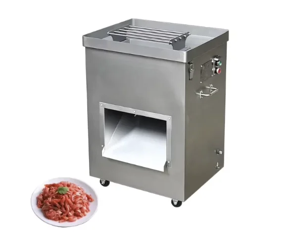 Stainless Steel Chicken Fish Frozen Beef Pork Meat Bone Steak Cutting Bacon Cutter Machine