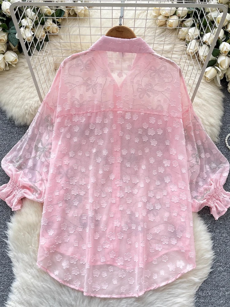Women's Shirt Bowknots Hot Rhi - đánh giá và giá French Street Fashion