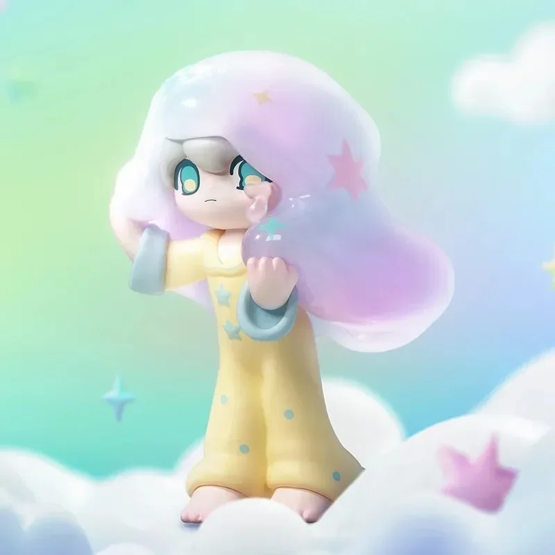POP MART AZURA Een Droom Over Sterren Serie Blind Box Mystery Box Guess Bag Speelgoed Pop Leuke Anime Figuur Desktop Ornamenten Collecti