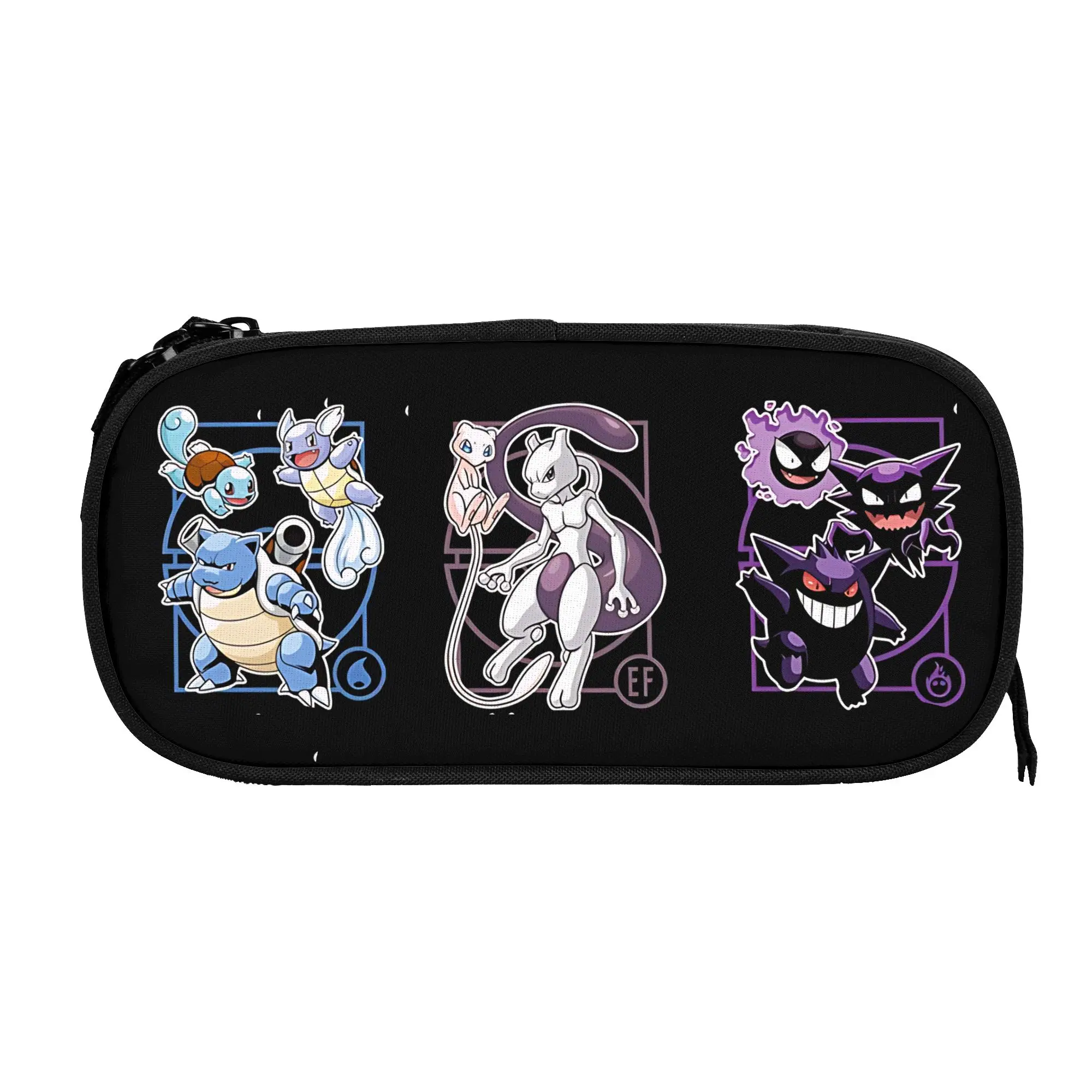 Custom Pokemon Halloween Theme Large Capacity Bags for Child  Handheld Study Bag for Boys Gilrs Kids