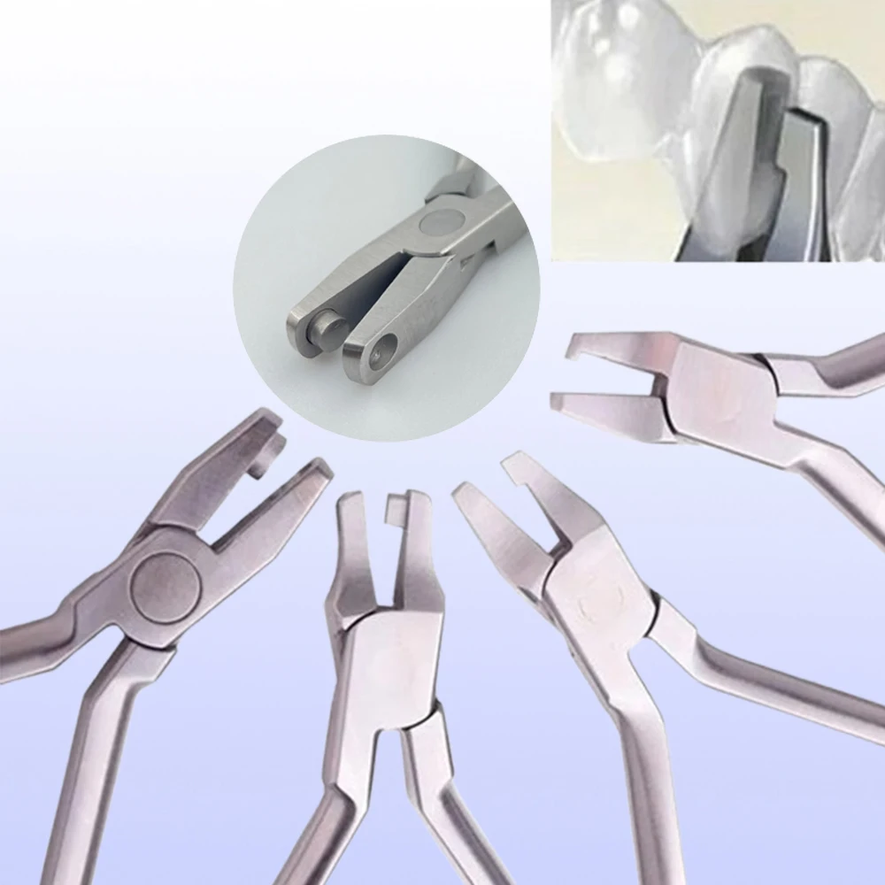 

Dental Orthodontic Clear Aligner Plier Retainer Brace Trainer Thermal Forming Forcep Tear Drop Level Vertical Invisable Tool