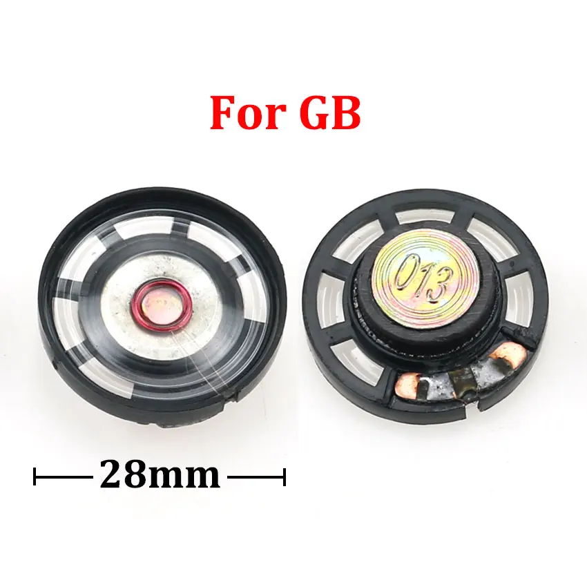 JCD 1 шт. 20 мм 23 мм 28 мм 40 мм сменный внутренний динамик для GB GBA GBC GBA SP для NDS Lite NDSL NDSi LL XL NDSiLL NDSiXL