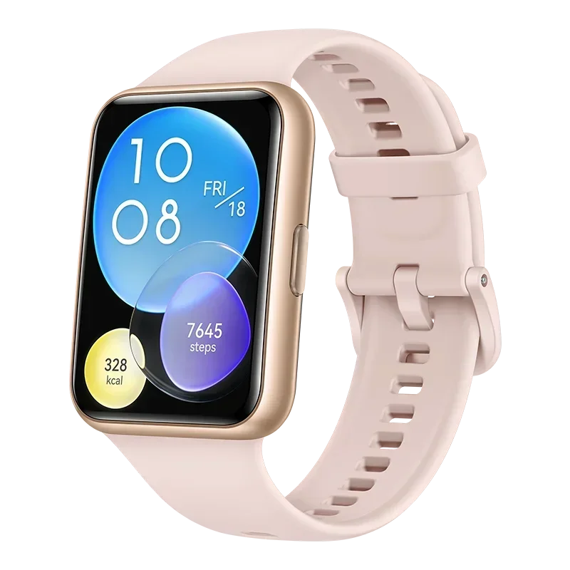 حزام ساعة من السيليكون لساعة Huawei Watch FIT 2 حزام معصم ذكي بإبزيم معدني رياضي بديل لسوار correa FIT2