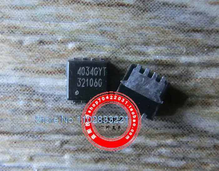 (5PCS/LOT) AP4034GYT-HF 4034GYT QFN-8