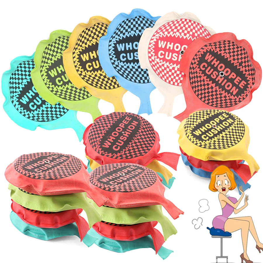 

3 Sizes Available Whoopee Cushion Funny Party Prank Toys Sponge Butt Pad Friends Prank Props Simulated Farting Sound Simulator