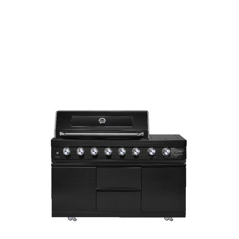 Burner Stainless Steel Gas BBQ Grill with Electronic Ignition & Infrared Burner, Patio Outdoor Kitchen Grill XH
