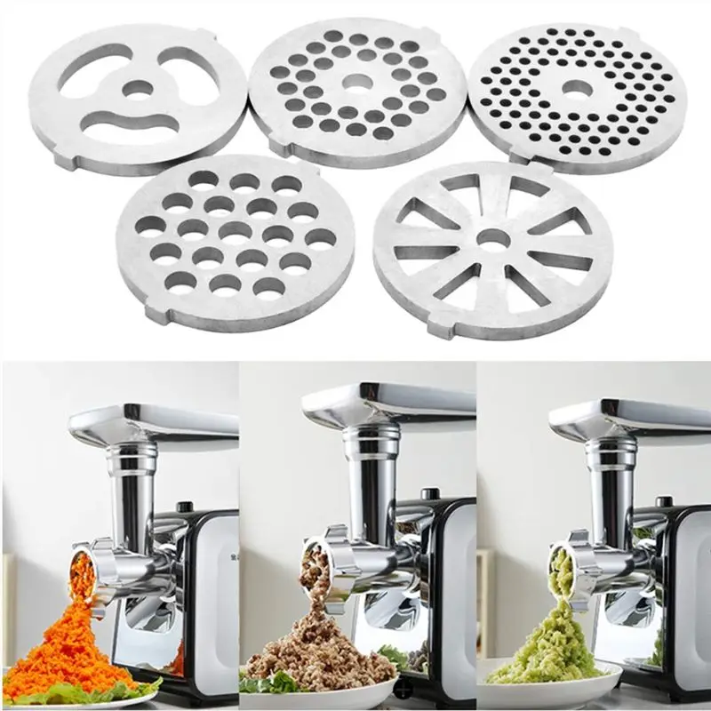 ABUN Metal Food for Grinder Attachment for KitchenAid Stand Mixer Stainless Steel Sausage Stuffer Tubes Meat for Grinder Blade