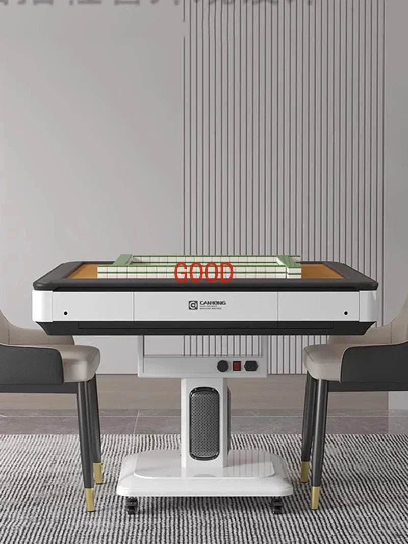 Простой обеденный стол с теплой веревкой, складной мобильный стол для развлечений, маджонг, столовая, Mesa De Comedor, мебель для дома LVMC