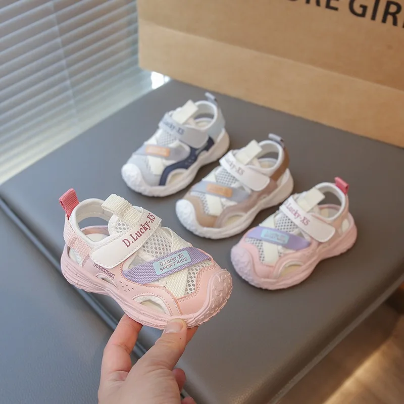 

Girls Shoes2025autumn Children's Sports Sandals Brand New Soft Soled Casual Girl Shoe Breathable Walking Shoes Girls Shoes Tenis