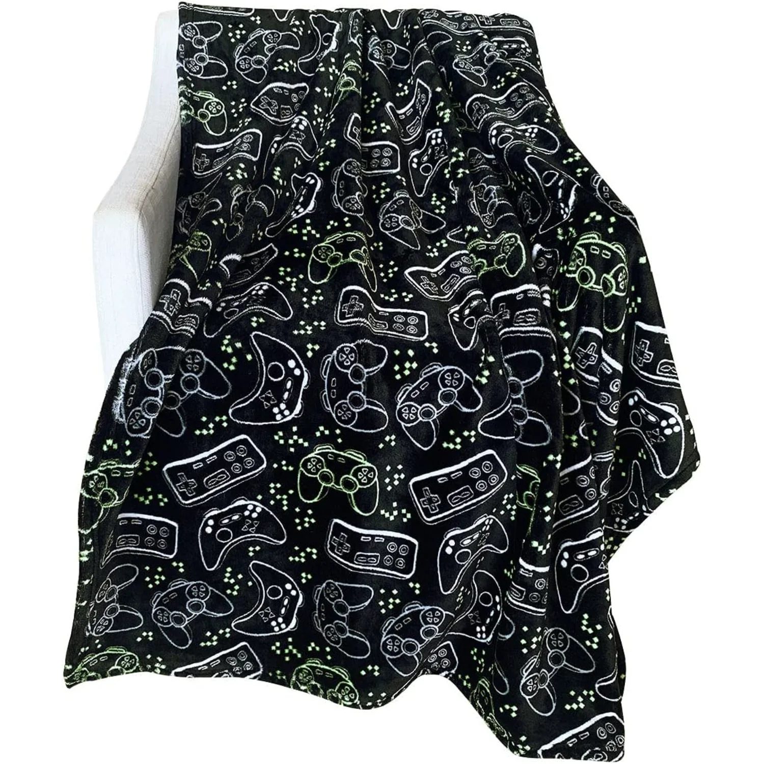 Gaming  Blanket for Boys Gamer Gifts Video Game Controller Throw Blankets 50 in X 60 in
