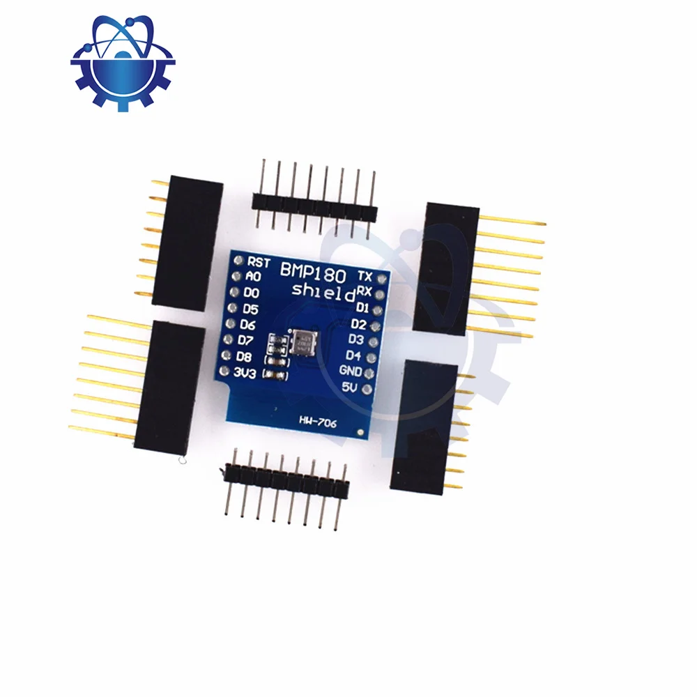 ESP-WROOM- 32 WeMos D1 Mini Module Development Board 3.3V Based On BMP180 With Pin BMP180 Temperature and Pressure sensor