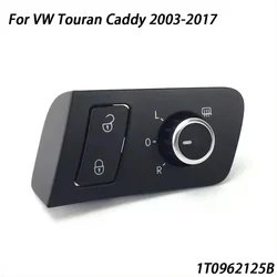 For VW Touran Caddy 2003-2017 Car Side Door Control Switch Mirror Switch Adjust Knob Automobiles Interior Replacement Parts