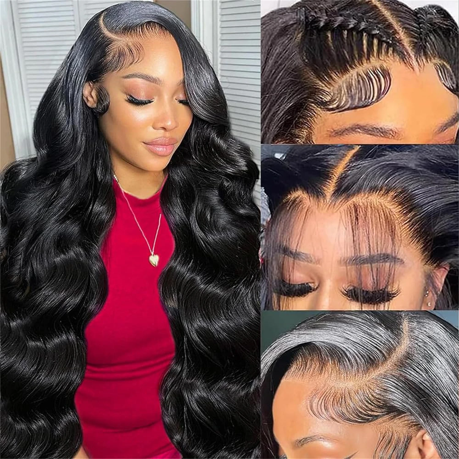 

Body Wave 13x6 Transparent Lace Frontal Wigs 13x4 Body Wave Lace Front Wig Human Hair For Black Women Brazilian Wigs On Sale