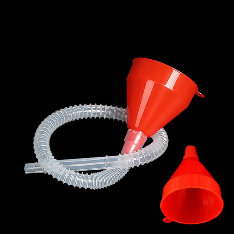 Automobile Special Gas Device Plastic Funnel Add Oil Motorcycle Oil Funnel Gasoline Add Urea Liquid Funnel Filter