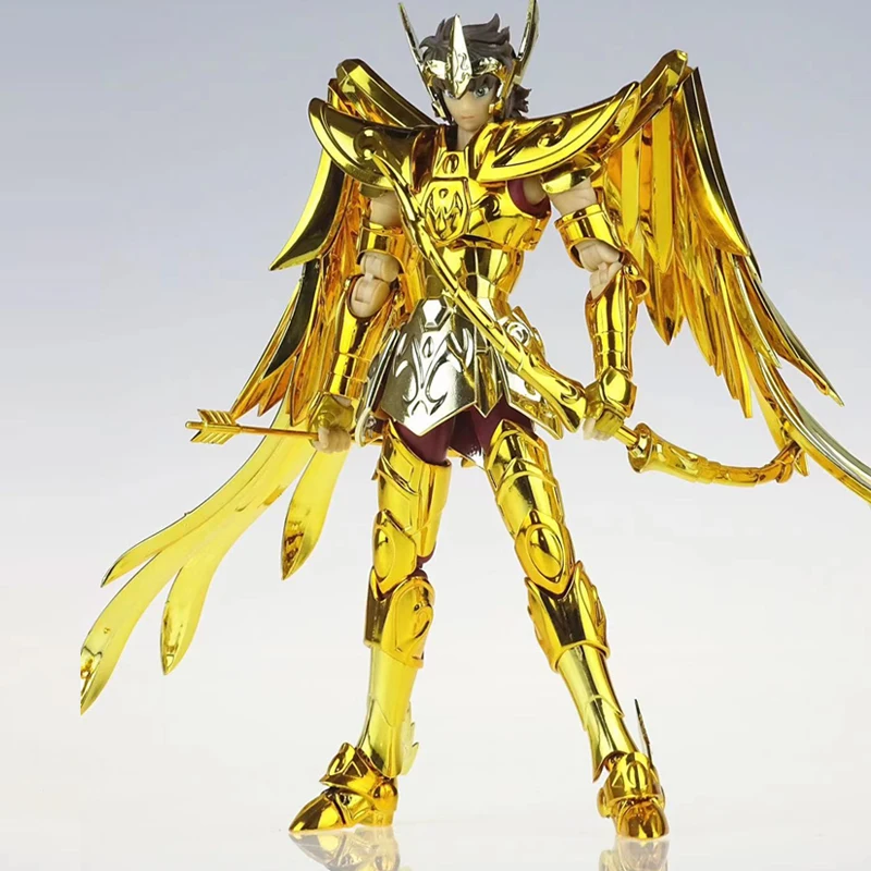 CS Model Saint Seiya Myth Cloth EX 2.0 Sagittarius Aiolos with Pegasus Head Gold Knights of the Zodiac Action Figure 24K/OCE