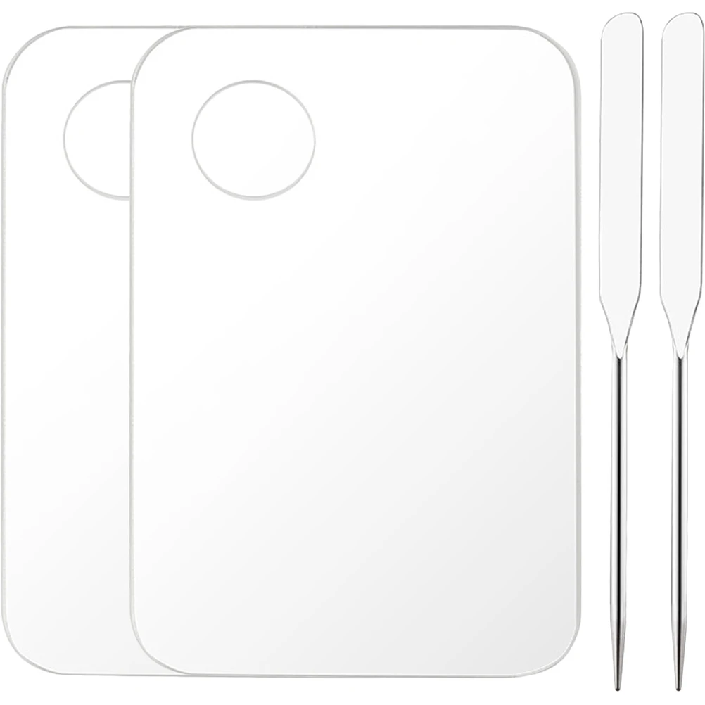 

Color Mixing Spatulas Paint Mixing Board Acrylic Paint Spatula For Makeup Tray Makeup Tools Easy Use