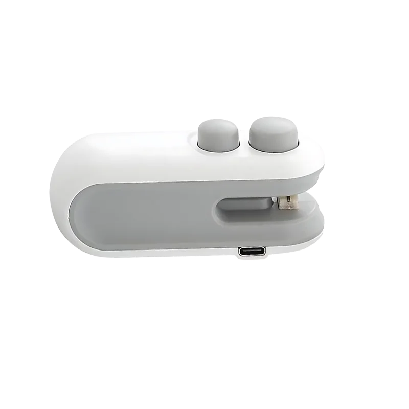 Mini selador de saco plástico portátil com bateria embutida portátil saco de alimentos máquina