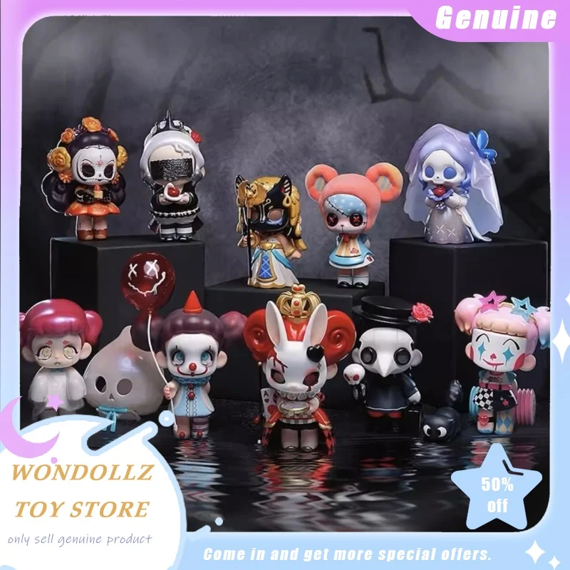 

Подлинная серия Kasa «Я не злодей», слепая коробка, милая кукла, фигурка, украшение для рабочего стола, модная игрушка-сюрприз, подарок на Хэллоуин