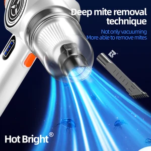 15000Pa Multipurpose Handheld Vacuum Cordless Car Vacuum Portable Rechargeable Detailing Duster Car Suction Vacuum For Home Cars