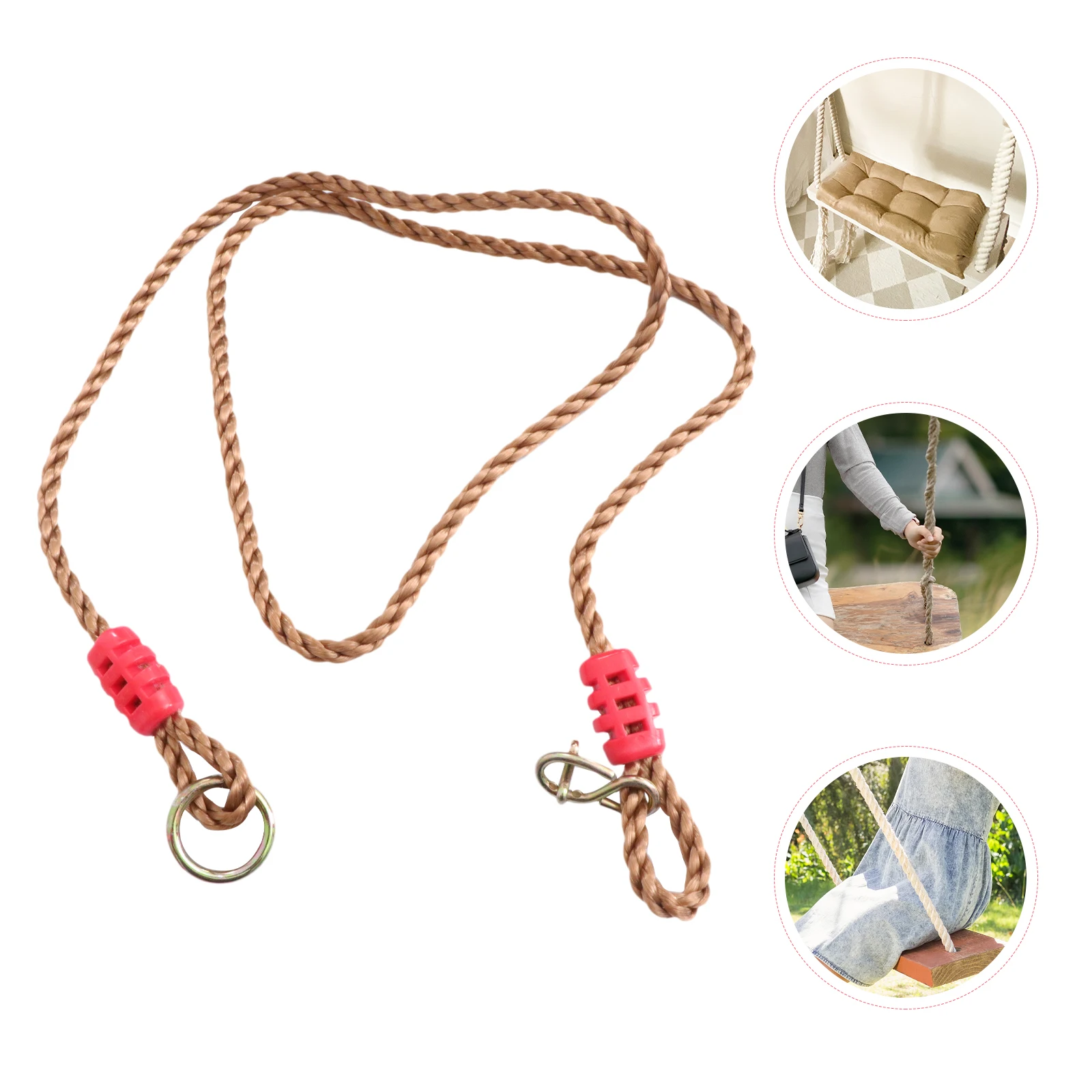 

Lifting Rope Hammock Attachments Swing Straps for Trees Hanging Kit Accessories Safety Child