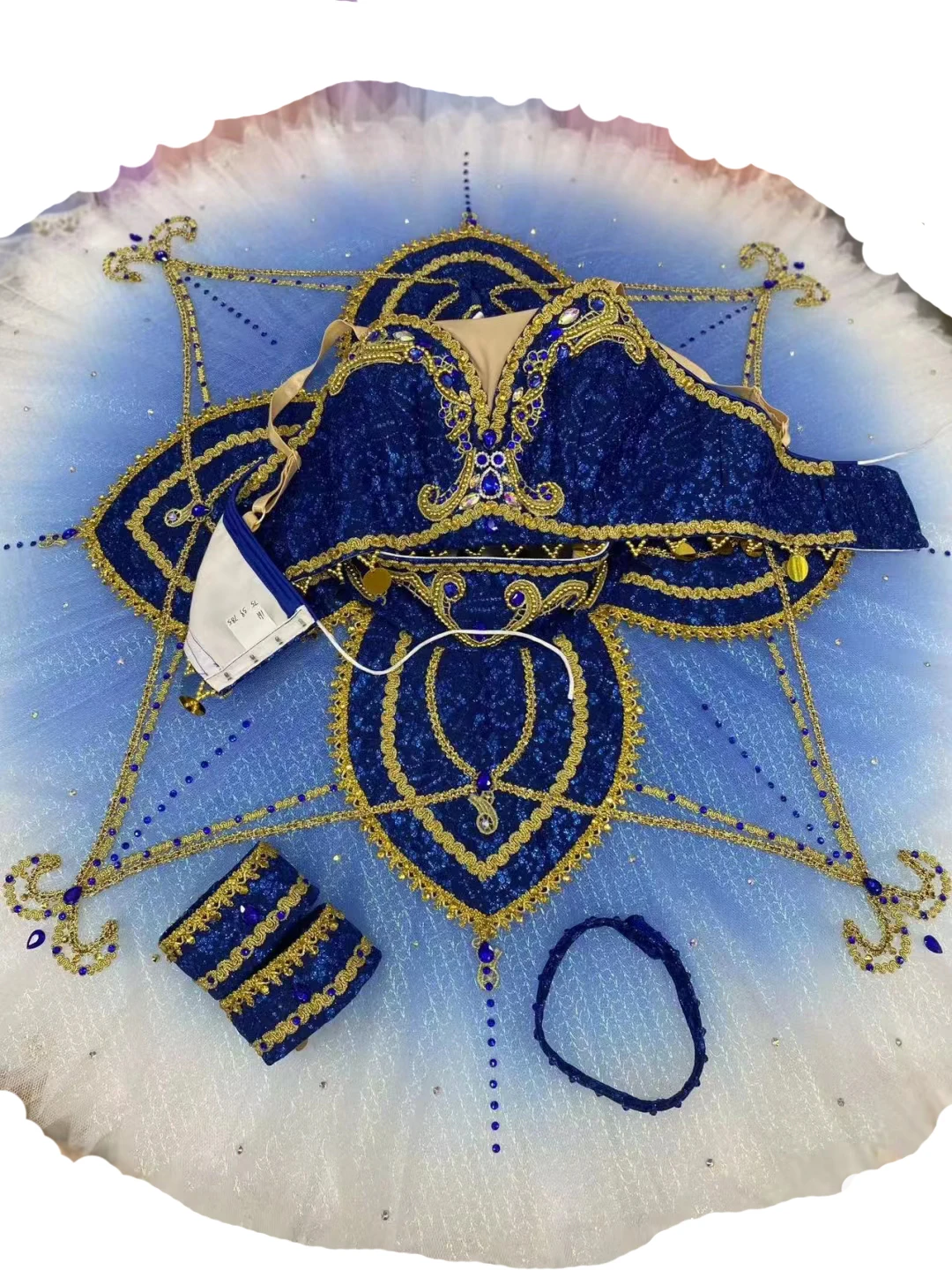 Fato de Ballet Profissional para Meninas, Tutu Split Ballet, Clássico e Panqueca, New Tutu