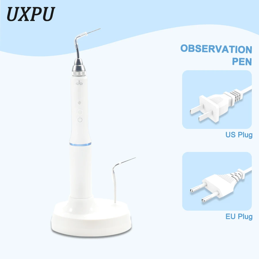 Bezprzewodowy system napełniania Uxpu Dental Gutta Percha Endo Podgrzewany długopis + 2-końcówkowy przyrząd do odontologii