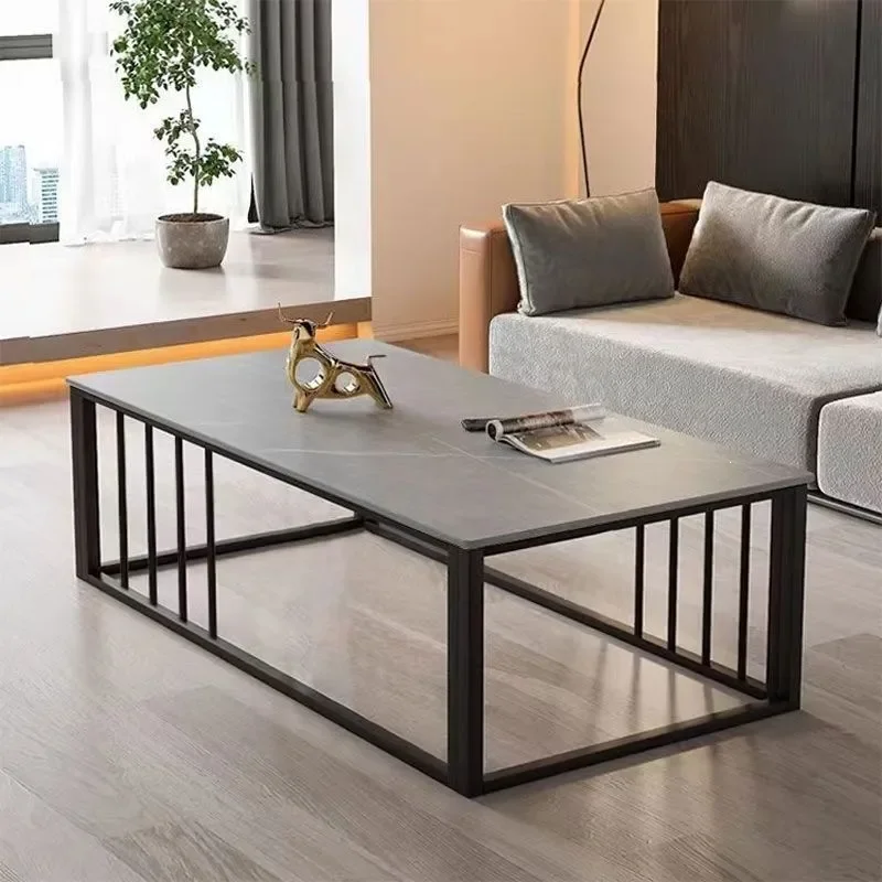for Minimalist Light Luxury Rock Slab Coffee Table Living Room Tea Table Small Apartment Furniture Factory Direct Sales Spot