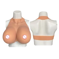 Huge Cup Fake Boobs Tits Realistic Silicone Breast Forms Bodysuit For Crossdresser Shemale Trandsgender Cosplay Drag Queen Gays