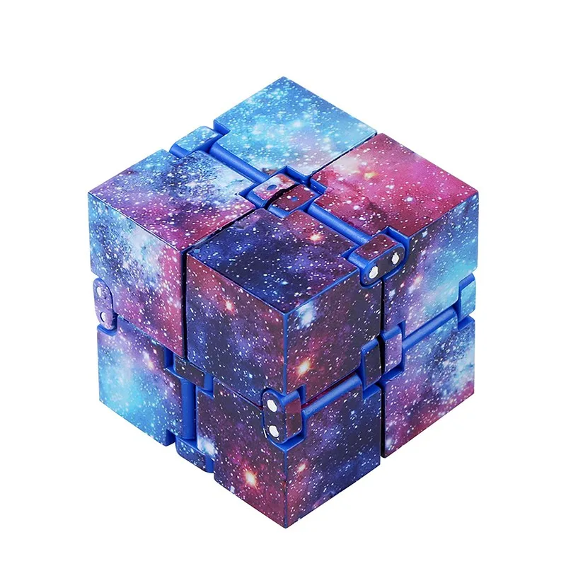 New Anti-stress Infinite Cubes Toys for Kids Adult Depression Anxiety Stress Relief Cube Toys Foldable Cube Creative Gift