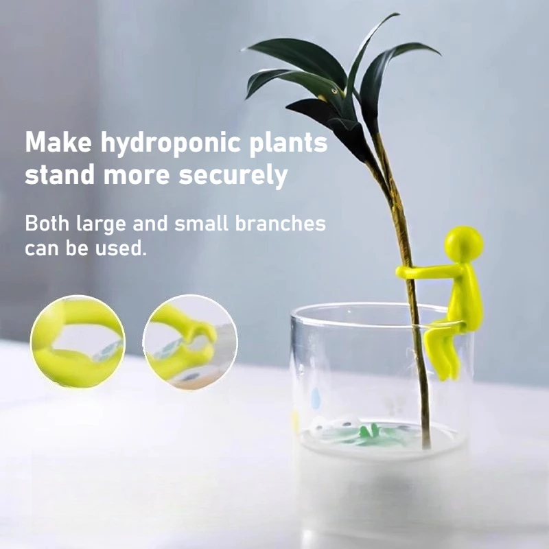 Plant Support Frame Fixed Pole Artificial Support Plastic Greenhouse Layout Indoor Flower Stand Suitable for Hydroponic Plants