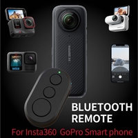 Smart  Bluetooth Remote control For Insta360 X4/X3/X2/Go3/Go3S/Ace Pro /AcePro2 GoPro 13/12/11/10/9/8 Sports Cameras Accessory