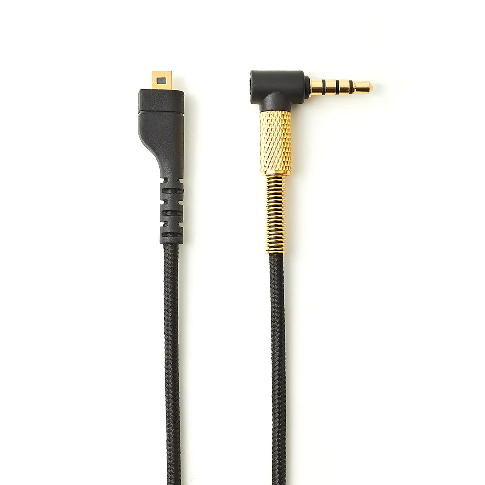 مايكرو USB 3.5 مللي متر AUX مضفر الحبل 2 متر سماعة الألعاب الصوت تمديد كابلات الحبل مرنة ل SteelSeries Arctis 3 5 7 Pro #4