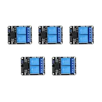 5V 2 Channel Relay Module with Optocoupler Isolation Compatible Arduino ESP32 Raspberry Pi PLC DIY Projects 1/5/10 PCS