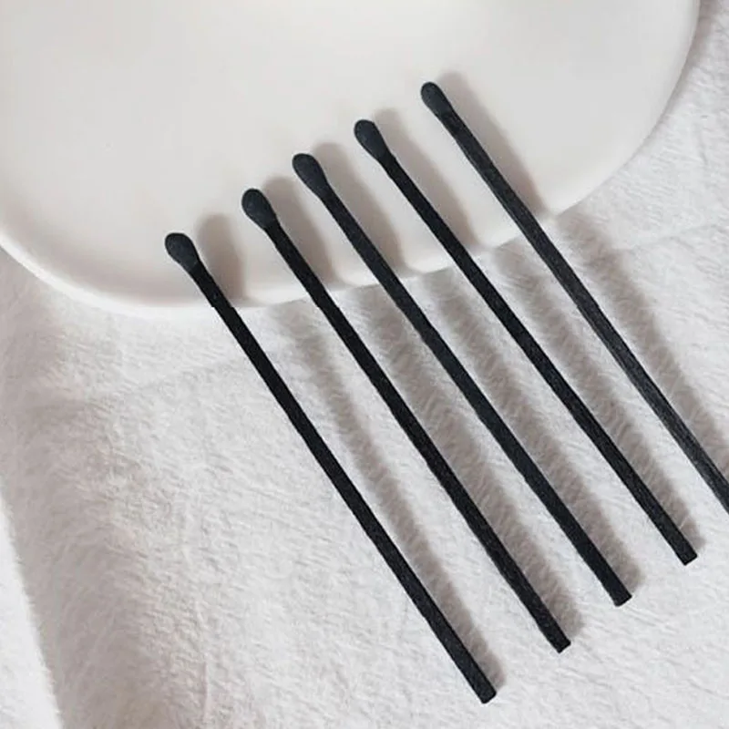 80 قطعة جميع الحنين الأسود مباريات باردة 96 مللي متر شموع عطرة السيجار إطالة المباريات حفلة احتفال أخف الشعلة مجموعة رجل هدية #1