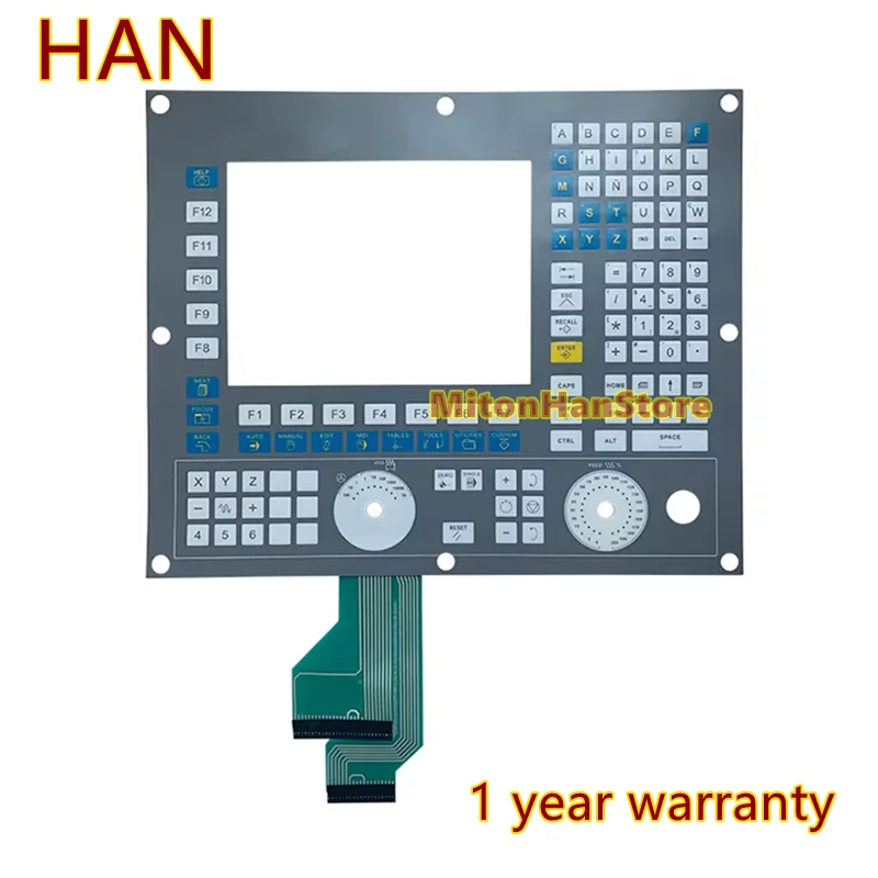 New For CNC 8070 OL 10.4 PMC-2000  8070-OL-ICU-RS Membrane Keyboard Button Protective film Keypad