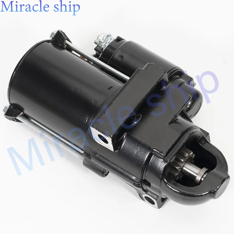 Starter Motor 3857747 for Mercruiser Volve Penta Clark Boat Motor 3.0/4.3/5.0/5.7/6.2/7.4L 3857747 Outboard Engine Accessories