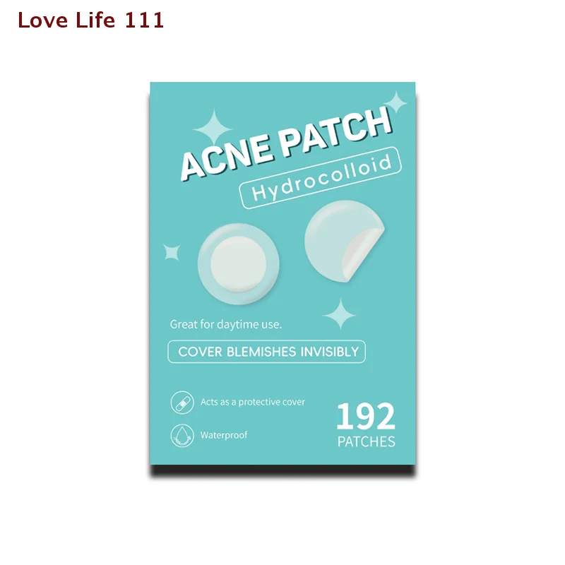 

Новинка, 192 шт./компл., пластырь от прыщей, невидимые наклейки для удаления прыщей, уход за кожей, консилер, пятно для лица, красота