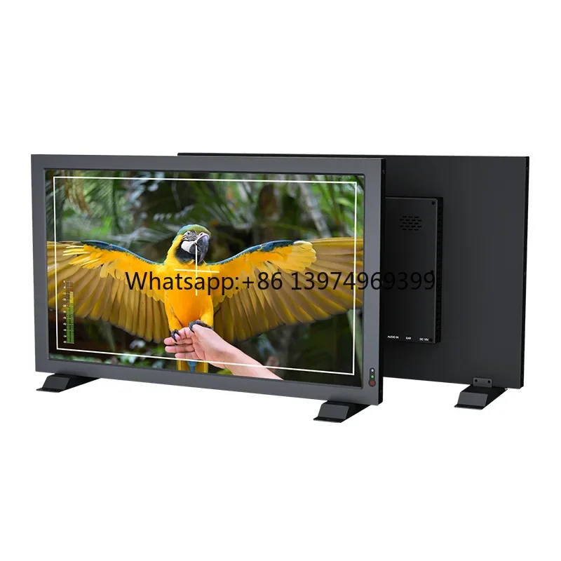 21.5 inch LCD professional surveillance with SDI and HDMI used for education, e-sports,City Public factory