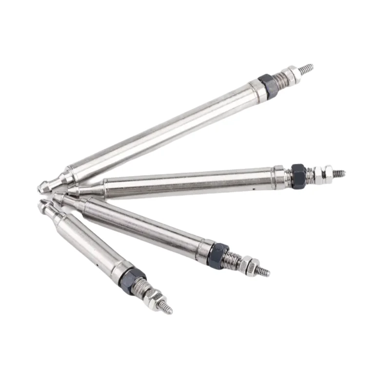 CJ1B Micro Cylinder Needle Type Mini Single Acting Pneumatic Small Cylinder CJ1B4-5/10/15/20SU4