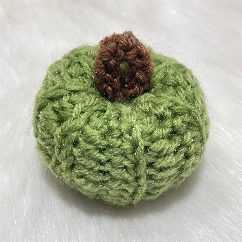 الخريف محبوك اليقطين زخرفة القماش اليقطين المنزل الحرفية هالوين حفلة عيد الشكر الطرف الديكور اليقطين صور الدعائم #5