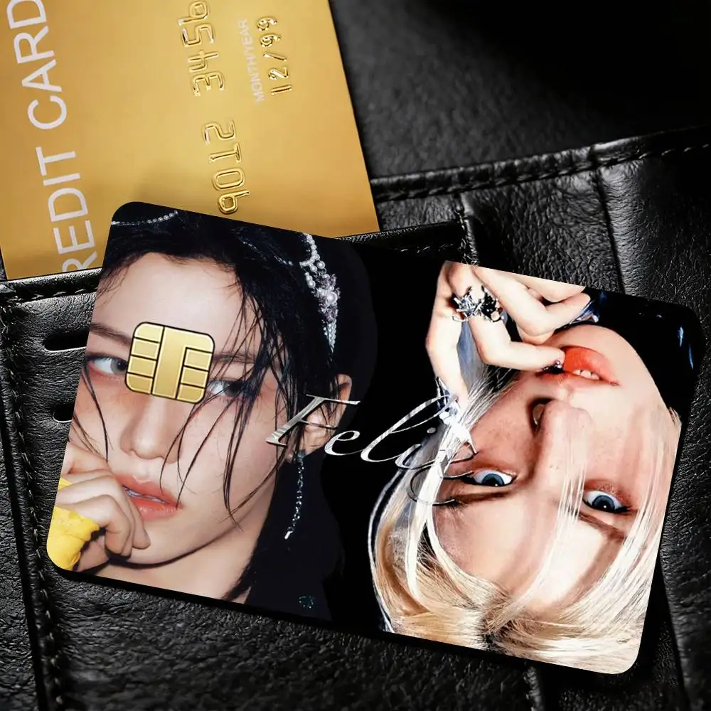 Sunshine F-FelixS Singer Decorative Waterproof Film Skin Cover Credit Card Stickers Debit Front Bank Bus Pass