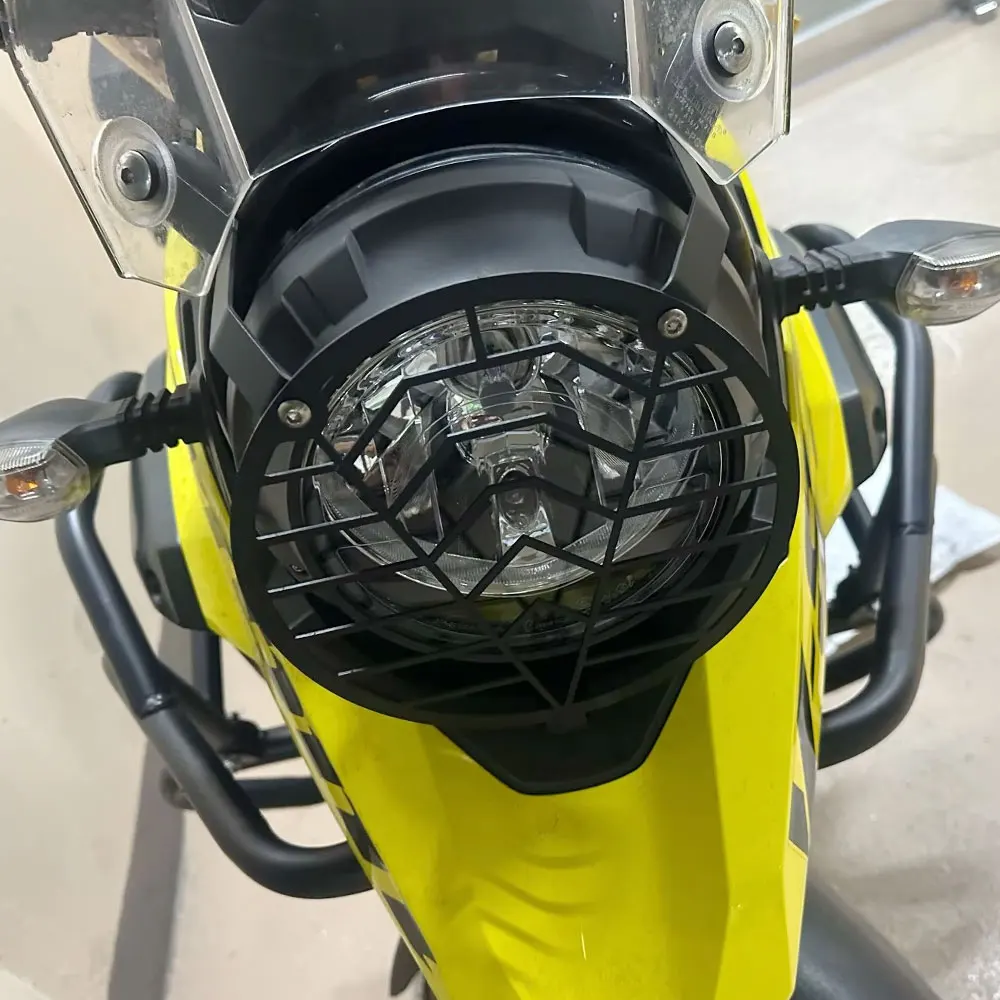 For Suzuki V-Strom 250 VStrom DL250 DL 250 2017-2025 2026 Headlight Protection Head Light Cover Headlamp Grille Mesh Guard Cover