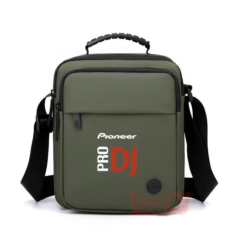 New Pioneer Pro Dj Shoulder Bag Travel Messenger Bag Men\'s Waterproof Fashion Nylon Shoulder Bag Outdoor Casual Sports Chest Bag