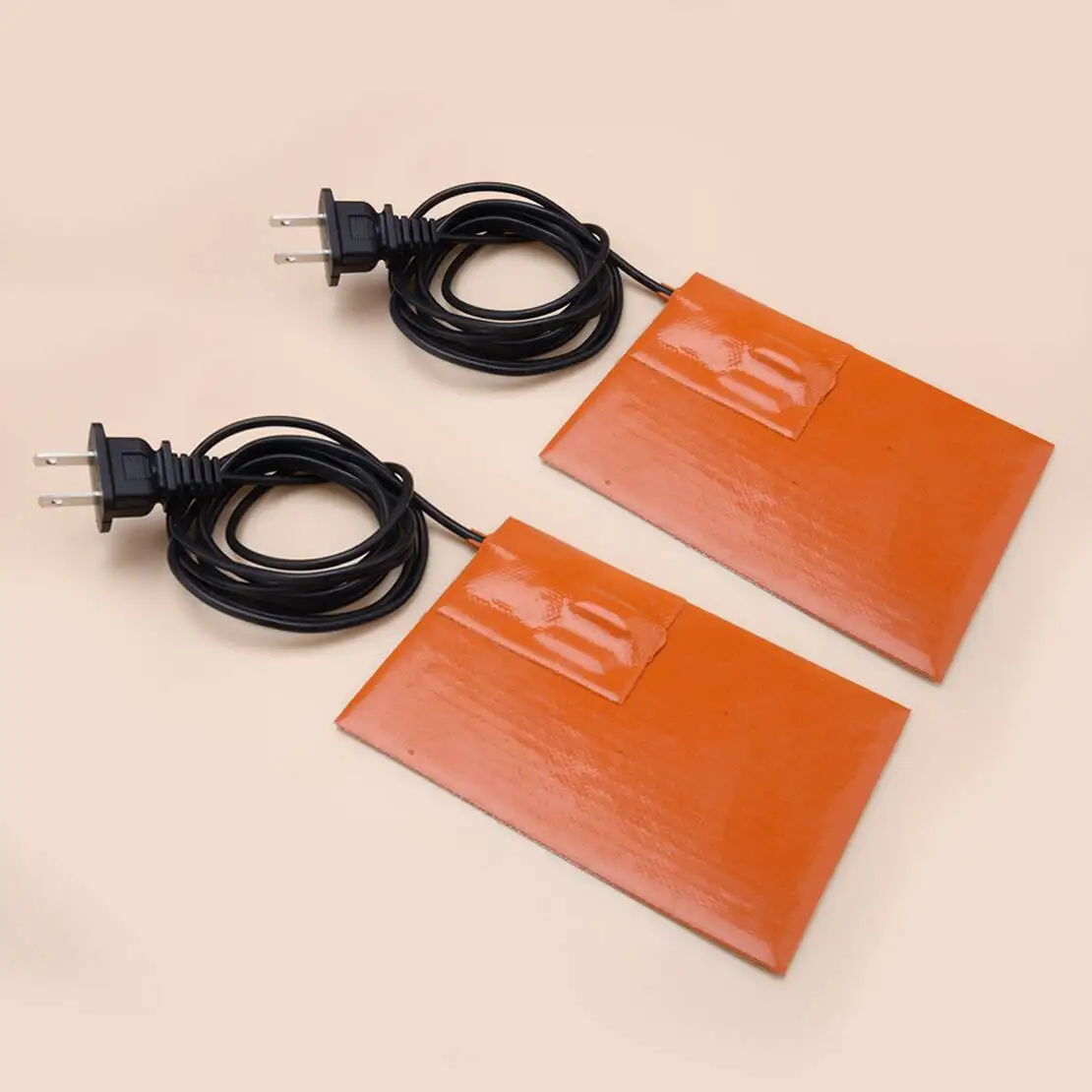 

2 шт., 120 Вт, 110 В, автомобильный масляный поддон, поддон, бак, нагреватель, электрический нагревательный коврик с вилкой