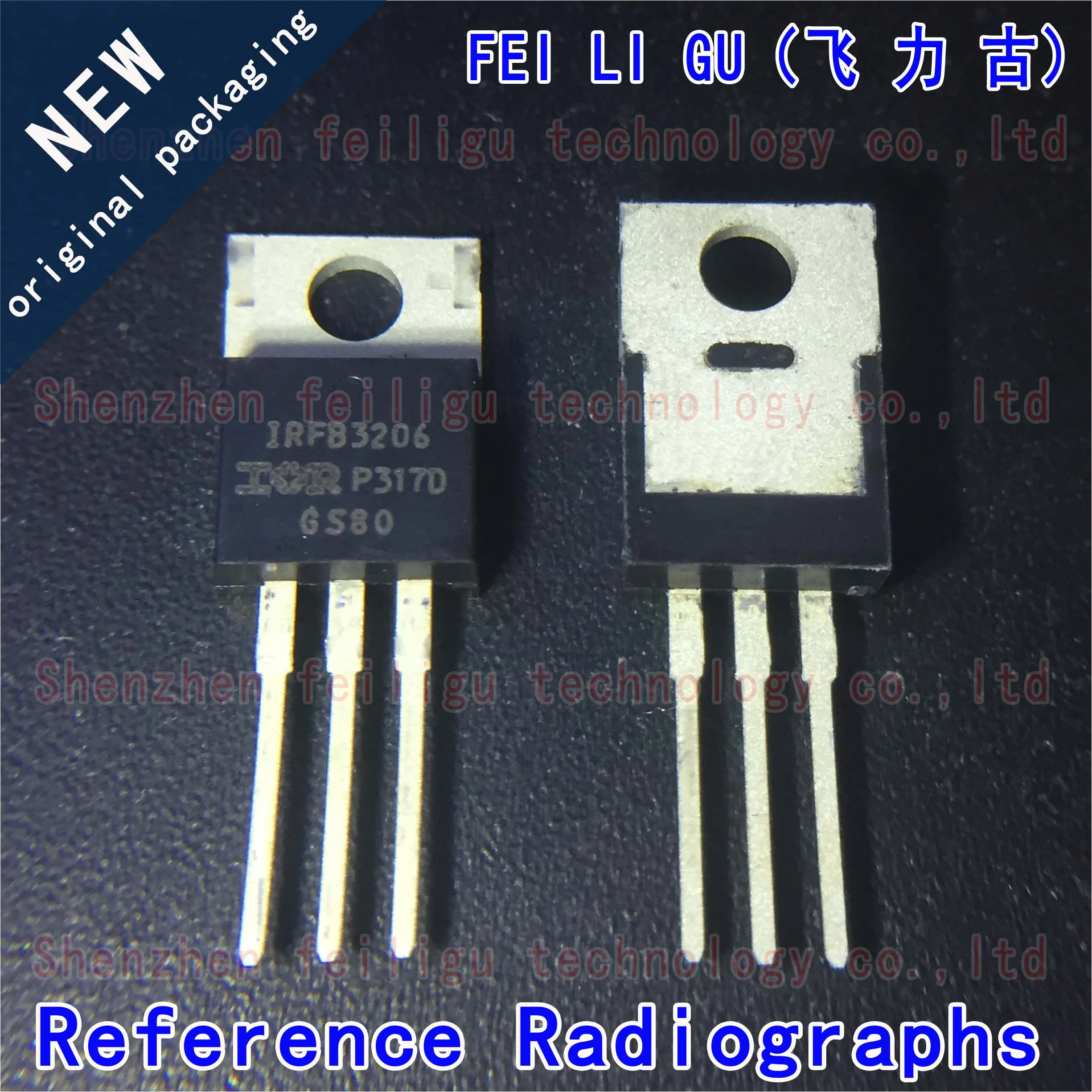 

1~30PCS 100% New original IRFB3206PBF IRFB3206 package:TO-220 in-line 60V 120A N-channel MOSFET