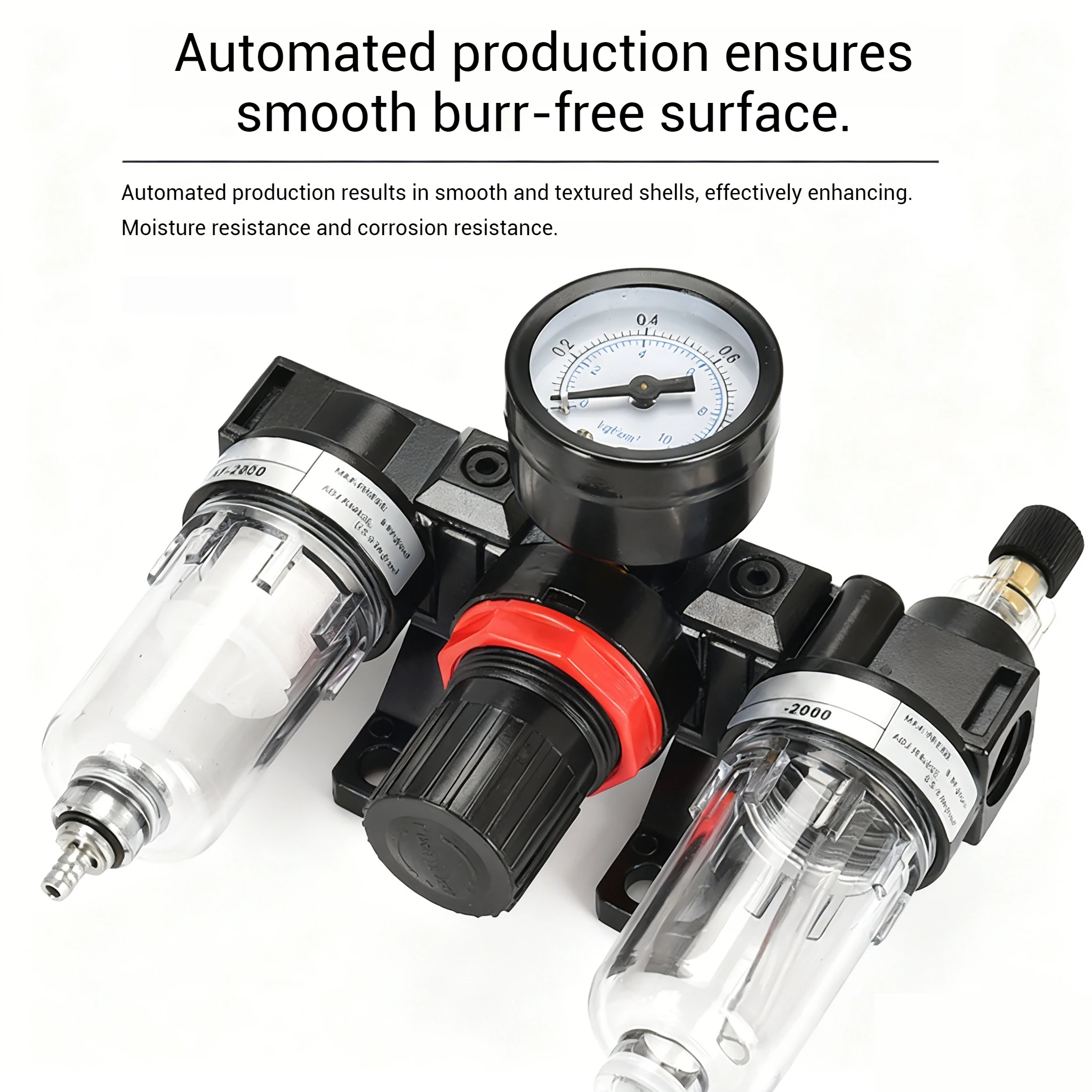 Air Source Dryer Filter AC2000 Oil-Water Separator Air Compressor Pressure Regulating Valve Triple Piece