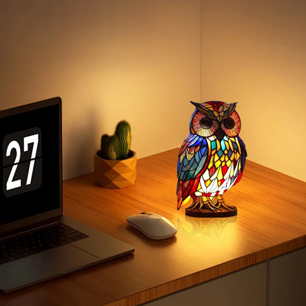 Рисунок 5 - Полимерная Витражная лампа в виде животных